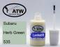 Preview: Subaru, Herb Green, 535: 20ml Lackstift, von ATW Autoteile West.